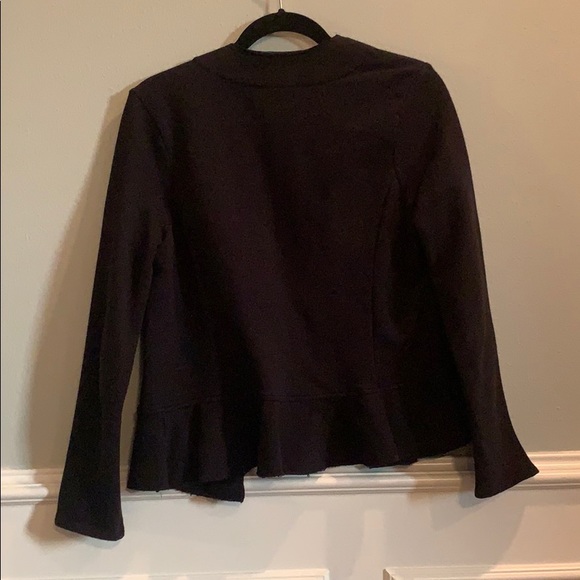 Anthropologie Dolan Knit Peplum Jacket - Picture 2 of 3